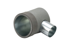 Thermoduct inbyggnadskärl diameter 125 mm H=80 mm enkelt med hål för tunnelkonstruktion