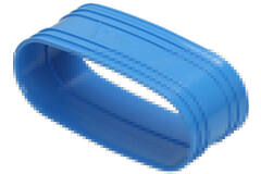 Wavin Ventiza Limhylsa PVC oval 235x80 mm M/M