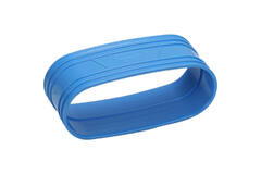 Wavin Ventiza Överskjutningsmuff PVC oval 235x80 mm M/M
