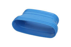 Wavin Ventiza Övergång PVC oval 235x80 mm till 195x80 mm M/M