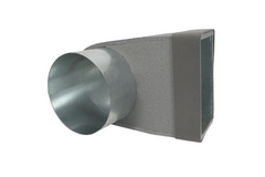 Thermoduct lepe hörnstycke enkel symmetriskt 220x80 mm till diameter 160 mm