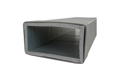 Thermoduct galvaniserade rektangulära ventilationskanaler 300x80 mm L=1500 mm