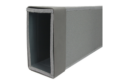 Thermoduct galvaniserade rektangulära ventilationskanaler 300x80 mm L=1500 mm