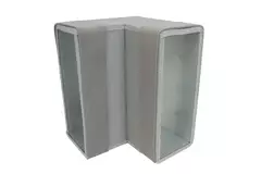 Thermoduct böj 90 grader 170x80 vertikal för kanalisation