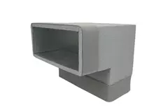 Thermoduct böj 90 grader 170x80 vertikal för kanalisation