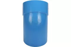 Wavin Ventiza 45 grader böj PVC rund med diameter 125 mm M/S