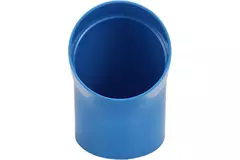 Wavin Ventiza 45 grader böj PVC rund med diameter 125 mm M/S