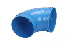 Wavin Ventiza 90 grader böj PVC rund 160 mm M/S