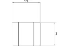 Wavin Ventiza m-uttag för stickpropp PVC rund 160 mm SN4