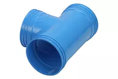 Wavin Ventiza T-stycke 90 grader PVC runt 160 mm M/M/M