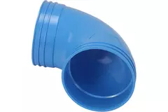 Wavin Ventiza 90 grader Böj PVC rund 125 mm M/M