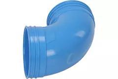 Wavin Ventiza 90 grader Böj PVC rund 125 mm M/M