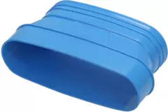 Wavin Ventiza Övergång PVC oval 235x80 mm till 195x80 mm M/S