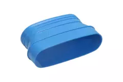 Wavin Ventiza Övergång PVC oval 235x80 mm till 195x80 mm M/S