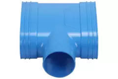 Wavin Ventiza T-stycke PVC oval 195x80 mm M/M/M