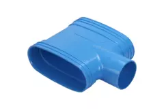 Wavin Ventiza T-stycke PVC oval 195x80 mm M/M/M