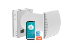 Econox Eco Pair Plus decentraliserad värmeåtervinningsanläggning SG-ERV-150 vit