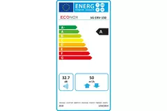 Econox Eco Pair Plus decentraliserad värmeåtervinningsanläggning SG-ERV-150 svart