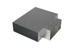 T-stycke (vinklat) 90 grader 220x80 mm - 170x80 mm för rökkanalsystem