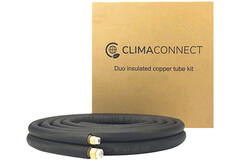 ClimaConnect kylslangssats med flänsade kopplingar  1/4–3/8, längd 3 meter
