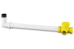 Kugelsifon D4 på sugsidan för ROTO / RHE 1700–3400 och ETA / PHE 700–2800