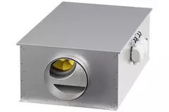 Rörfläkt 150 mm isolerad energieffektiv - EM DUO 150 EC K 01