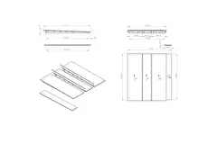Regnskyddstak för utomhusinstallation - RD ROTO K 12600 H T BG2
