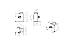 Boxfläktmotor externt luftflöde - MPS 500 EC I K 01