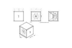 Lådfläktmotor luftflöde utomhus - MPC T 560 D4 K01