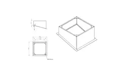 Lutande takkant för DVN(I), DHA(P), DHN, DVA(P) 560,630 - DSF 560 16