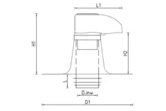 Rörgenomföring 3000 DW 100 mm med PVC