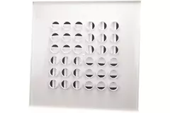 Multimunstycke takdiffusor 596x596mm – MN24 RAL9010