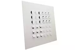Multimunstycke takdiffusor 596x596mm – MN24 RAL9010