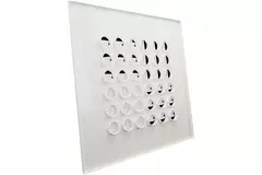 Multimunstycke takdiffusor 596x596mm – MN24 RAL9010