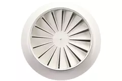 Virvelspridare rund 100 mm centralskruv - SWR100