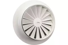Virvelspridare rund 100 mm centralskruv - SWR100