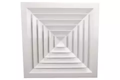 Spaltdiffusor med 4-sidig luftfördelning MDCD4-300/445 - RAL9016