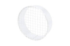 Rörgaller diameter 150 mm 90 grader (sendzimirförzinkat) RAL9010