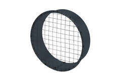 Rörgaller diameter 125 mm 90 grader (förzinkad) RAL7016