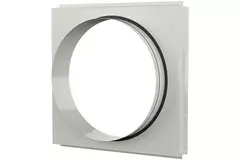 Maxivent rund anslutning för M4512 horisontell/låg profil - RC