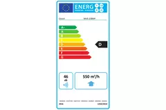 Orcon MVS-15RHP 550 m³/h + fuktsensor - perilexkontakt