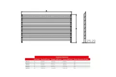 Maxivent by Econox lamell för M4555 horisontell - LV