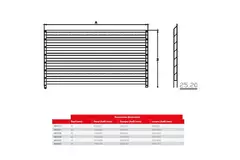 Maxivent by Econox lamell för MR4521 horisontell - LV