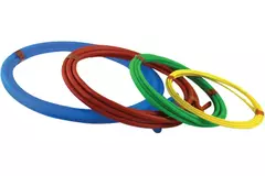 Böjfjädrar av nylon set 4 meter 1/4-3/8-1/2-5/8