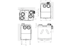 Orcon HRC-300 EcoMax DN150 – 300 m³/h
