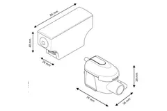 Maxivent kondensatpump för M40XX-aggregat - CP
