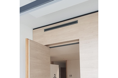 Linjediffusor aluminium med 3 justerbara mönsterblad - 500 mm - RAL 9005