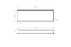 Flexibel anslutning 800 x 250 - VS 8525