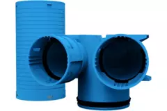 Vent-Axia Uniflexplus ventilsamlare 2 x Ø90 mm - Ø125 mm
