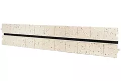Ergovent mellansektion för moduluppbyggda spaltdiffusorer 1050 mm - 1 spår
